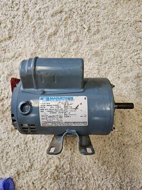 5qd56b17d2009b Marathon Electric Motor 3/4 Hp