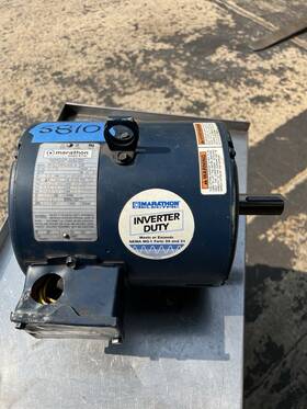 Jvk182ttdw4026bb Marathon E1718 Electric Inverter Duty 3 Phase 3/2 Hp Motor Model M
