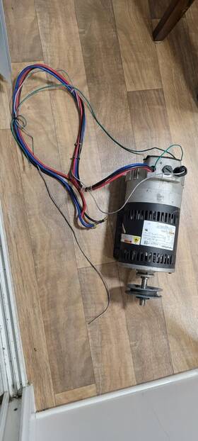 E56y22vhh2045c Marathon E56y42thh2027c Used Ac Motor 56 3ph 1.5hp 1750rpm Free Shipping