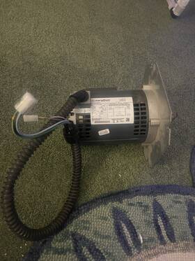 5cc34d1292b Marathon Electric 1/4 Hp Single-phase Ac Motor 120/240v 3450 Rpm Dp Face Mount