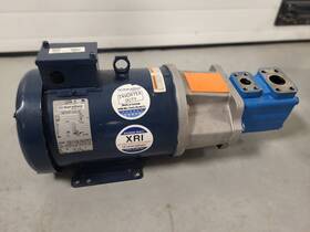 Nva184ttfw6026aa Marathon Electric E2013 5 Hp 3-phase Ac Motor With Vickers Vane Pump