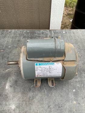 G339 Marathon General Duty Motor 1/2 Hp