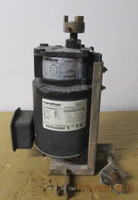 5k39qna007fy Marathon Motors Hp 1-1/6 Model5k39qna007fy With Gear Box 437044-6