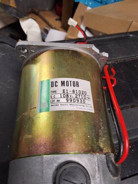 E1-81020 Mataba Electric Manufacturing Co Dc Motor Type