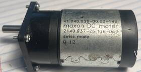 2140.934-61.116-050 Maxon Dc Motor 40mm 12vdc 2430rpm 13.9mnm 6mm Shaft