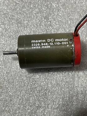 2326.948-12.110-001 Maxon 2332.912-12.256-200 Dc Motor Tested 4-40 Volts 500 15k Rpm