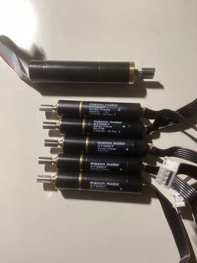 273687 Maxon 5 Re10 Dc Geared Motor With Encoder 16 1 Ratio Tested And Working