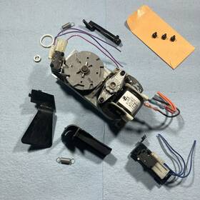 388637 Merkle-korff Good Used Motor Model 4512 Fast And N/c Ship. Extra Hardware