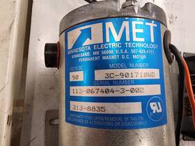 3c-901718wd Minnesota Electric Technology 3a-a0725wb Met Permanent Magnet Dc Motor Model With Speed Control Module