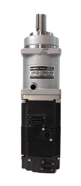 Vrgs-11b60-200 Mitsubishi Hf-kp23b Ac Servo Motor With Able Reducer Working