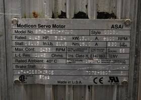 M474-des0-0p-0e Modicon S74d-e00-f010 Pn Servo Motor - Used