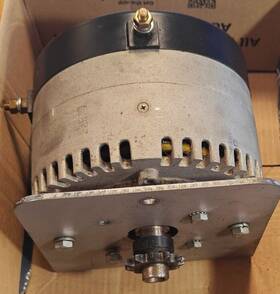 Me0708 Motenergy Brush-type Permanent Magnet Dc Motor With Bracket Wire Pre Owned