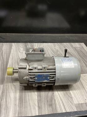 4004d99pr6 Motovario Tb90la4 Tb90la-4 Brake Motor 2hp 1720 Rpm 230/460vac 3ph 140tc #4004d99pr6