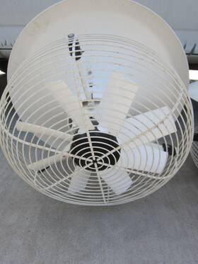 T6e40k1m81160p Mutifan 1140 Rpm 2.0a 120v Coil Vertical Recirculation Fan Used