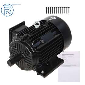 527247 Netuera 5hp 3phase Electric Motor 1800 Rpm 184t Frame Tefc 230/460 Volt Severe Duty New