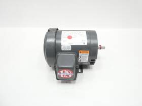 F012 Nidec Ac Motor 56c 0.75hp 1750rpm 3ph 460v-ac 208-230v-ac