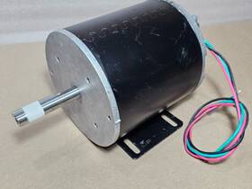 P56sn015 Nidec 230 Vdc Direct Current Motor 1140 Rpm .17 Hp Totally Enclosed