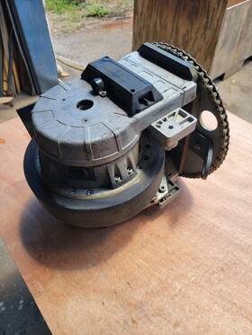 Nilfisk Amer 730263900204 Advenger Mtr/250 Traction Motor Drive Wheel