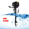 Dd-48v-1200w-5.0hp No Aplicable Markenlos Heavy Duty Hp Outboard Motor Fishing Boat