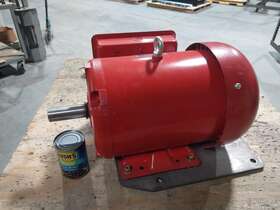 F215t10s4c North American Electric 10hp Single Phase Motor 208-230v/480v Farm Duty High Starting Torque 1738 Rpm