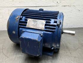 H1805 North American Electric 5 Hp Motor 3ph 1758 Rpm 184t Frame 208-230/460v