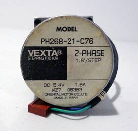 Ph268-21-c76 Oriental Motor 06363 Vexta Stepping 2 Phase Dc 5.4v 1.5a Model