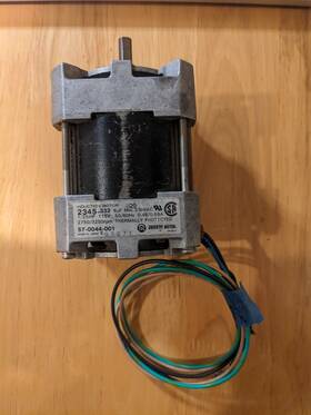 2345-332 Oriental Motor Induction 1/25 Hp 115v 2750/3250rpm