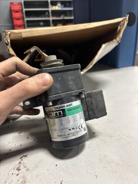 2ik6gn-awt Oriental Motor Induction 115 Volts 0.20 Amps 1450 Rpm Used