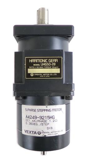 A4249-9215hg Oriental Motor 5-phase Stepping With Uhg50-28 Working Surplus A4249-9215hg Oriental Motor 5-phase Stepping With Uhg50-28 Working Surplus