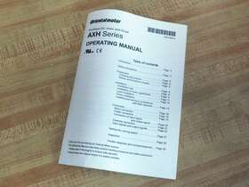 Hm-5048-4 Oriental Motor Brushless Dc And Driver Operating Manual Hm50484