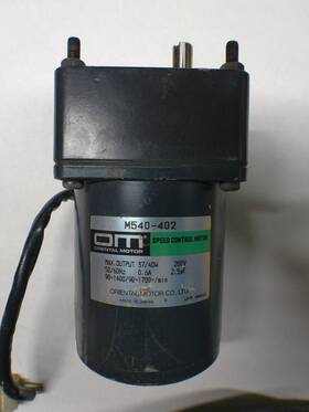 5gn12.5k Oriental Motor M540-402 With Gear Head 200v .6a 90/1700rpm 12mm Shaft