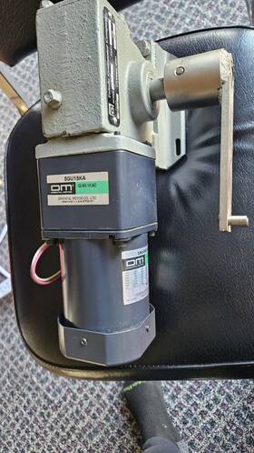 51k60gu-cw Oriental Motor Tc431r With 5gu15ka Gear Head And Toledo Tc431r. 60 1 29rpm