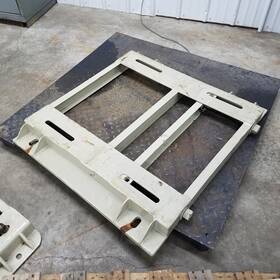 Overly Hautz 35-1/4 40-1/2 Inch L X W Motor Base 28 Mounting Width - Used