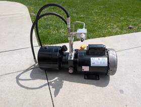 C63hth-5151 P&h Spx Stone/fenner 2977-bc Kmc23 1 Hp 1ph 115/230v A/c Continuous Duty Motor