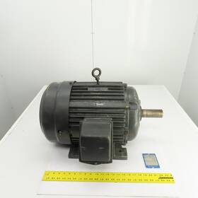 19302l-e-375 Pacemaker 25hp Ac Electric Motor 1760rpm 230/460v 3ph 64a 284t Frame Broken Foot