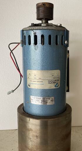 Volts-17.1 Pacific Scientific Rpm-130dc Motor-2.5 Hp-3400 Amps