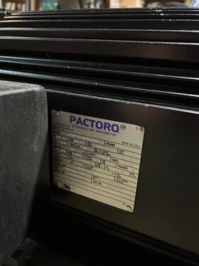 E254e3aono61901 Pactorq 15 Hp Brushless Servomotor