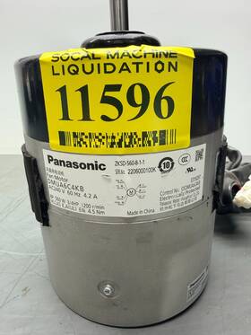 Zksd-560-8-1 Panasonic / Dmua6c4kb 3/4 560w Electric Motor