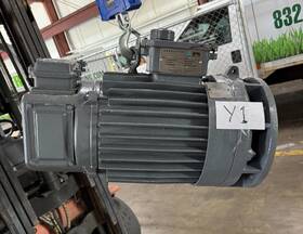 160m6 Patay Crane Motor Y1 Y2 7 Hp Model Flsb B5 1200 Rpm 254/440 V 3ph 42/20amp