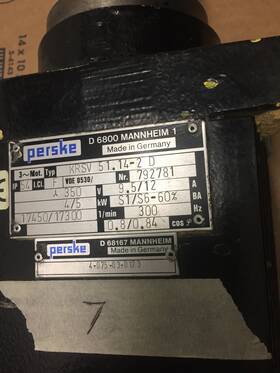 4-073-03-0173 Perske Router Motor