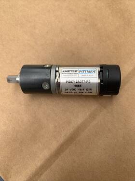 Pg6712a077-r3 Pittman Ametek Motor - 6665 24vdc 16 1 256 Cpr