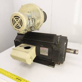 A28csj1000100000 Powertec 60hp Brushless Dc Motor 640vdc 287tz Frame With Cooler