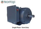 Rd1-rs-tf-182t-4-b-b-3 Techtop Hp Electric Motor Phase Farm Duty Single 796752263403