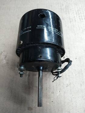 Ak4567a Redmond Electric Fan Motor 115vac 1/30hp 1550rpm 5/16 Inch Shaft Tested