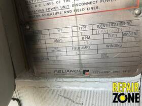284at Reliance 25 Hp 1800 Rpm Fr Dc Motor Liquidation