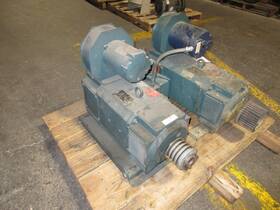 02ksw07821m-vx Reliance Electric Dc Motor 20hp 1800/2400rpm 500v 37a Used