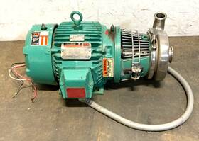 1yai-09064-g1-wm Reliance Electric 5hp 3500rpm Motor Tri-flo C216md18t Centrifugal Pump