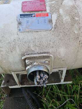 286ty Reliance Electric 50 Hp Ac Motor Type P