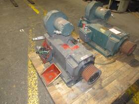 2ksh08685a-py Reliance Electric Dc Motor 30hp 1800/2400rpm 240v 109a Used