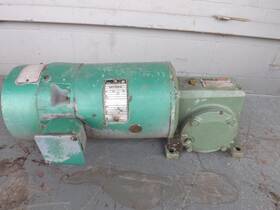 426297-my Reliance Electric 3/4 Hp Ac Motor With Gear Frame R56